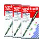 Uni-Ball UB150 Micro Eye Rollerball Pen 0.2mm Black (12 Pack) 3For2