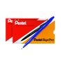 Buy 12 Pentel Sign Pen Fibre Tip Blue FOC Pentel Sign Pen (12 Pack) PE811483