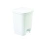 Whitefurze Pedal Bin 8 Litre White H10PB4