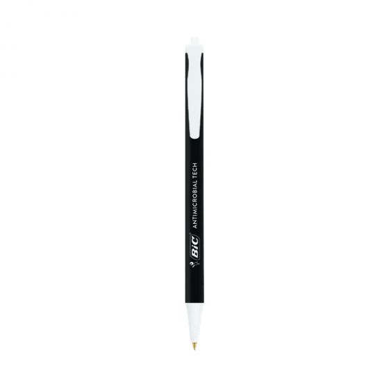 Bic Clic Stic Antimicrobial Ballpoint Pen Black (2 Pack) 5004654